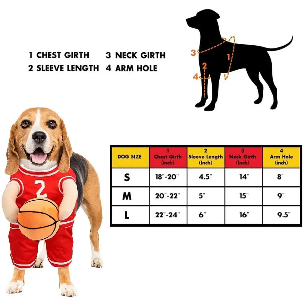 Hoop Hound™ Basketball Dog Costume